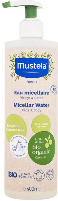 Micelární voda Mustela Bio Micellar Water, 400 ml