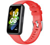 Silikonový řemínek FIXED Silicone Strap pro Huawei Band 7, červený