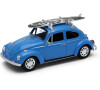 Welly Volkswagen Beetle model 1:34 modrý