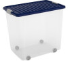 Box KIS W Box XL transparentní, indigo modrá