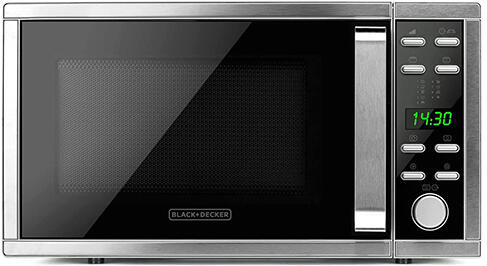 Mikrovlnná trouba Black+Decker, BXMZ901E, digitální, 9 programů, gril, 900 W