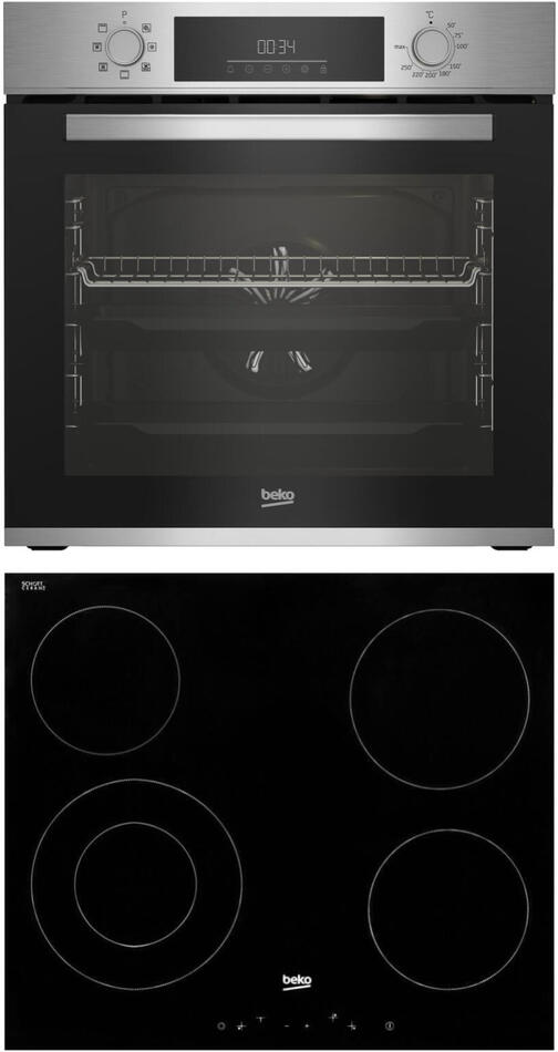 SET Trouba Beko Beyond BBIM12300X + Sklokeramická deska BEKO HIC 64401