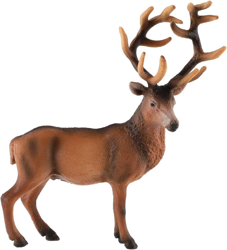 Figurka Zooted Jelen evropský, plast, 15 cm