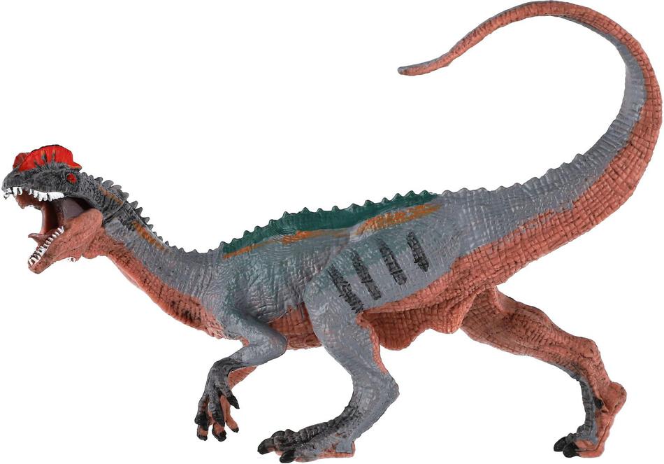 Figurka Zooted Dilophosaurus, plast, 15 cm