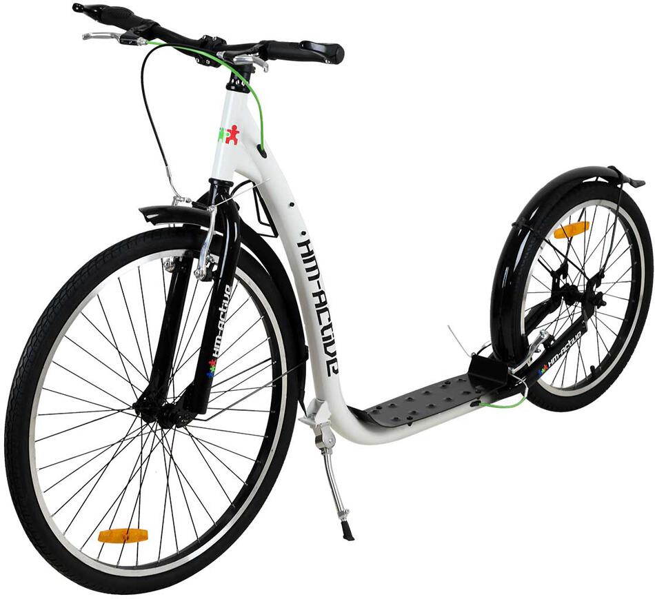 Koloběžka HM-ACTIVE 26"/20" RULYT®, bílá