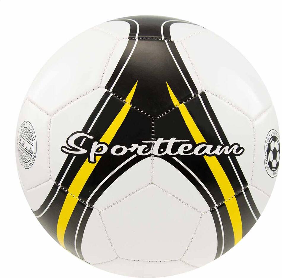 Fotbalový míč SPORTTEAM® S2, vel.5, černo-žlutý