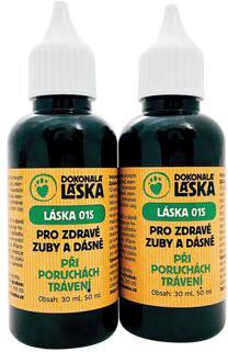 Dokonalá láska LÁSKA 01S Pro zdravé zuby a dásně psů 100ml