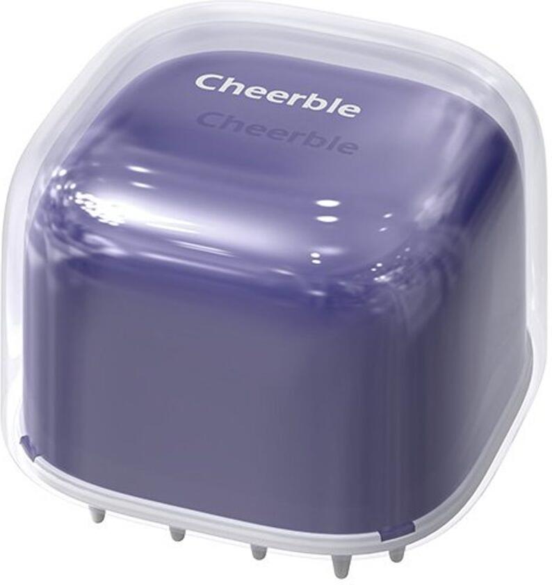 Cheerble masážní hřeben pro kočky - Taro Purple