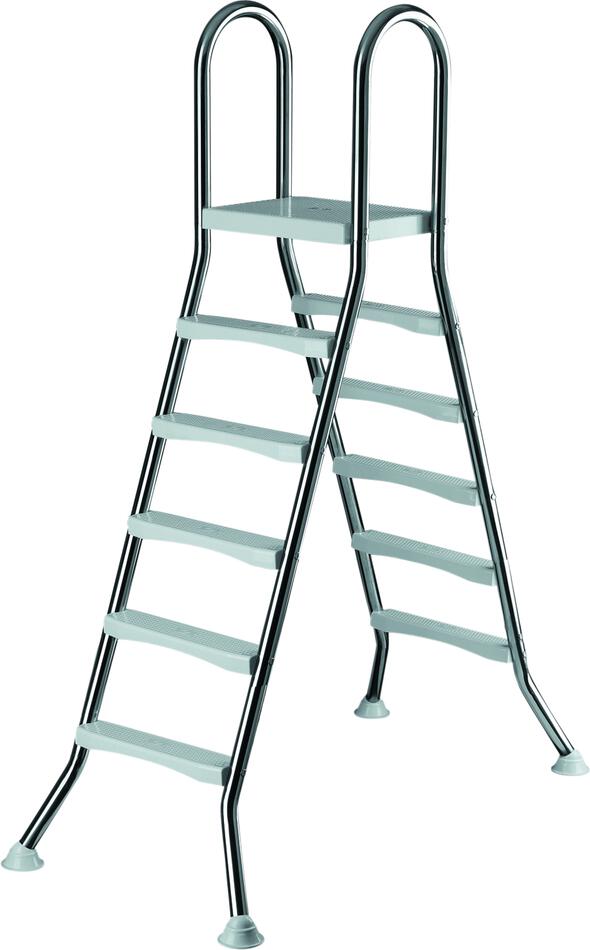 Bazénové schůdky CF 150 cm - nerezová ocel