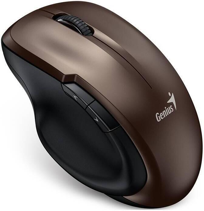 Bezdrátová myš Genius Ergo 8200S, čokoládová
