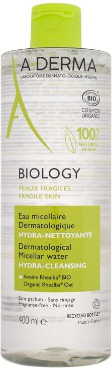 Micelární voda A-Derma Biology Dermatological Micellar Water Hydra-Cleansing, 400 ml