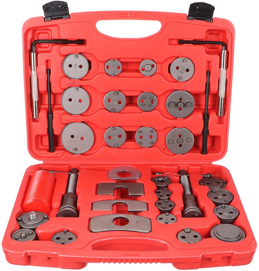 Stlačovák brzdových pístů MECHANIC BRAKE SET 35, sada 35ks SIXTOL
