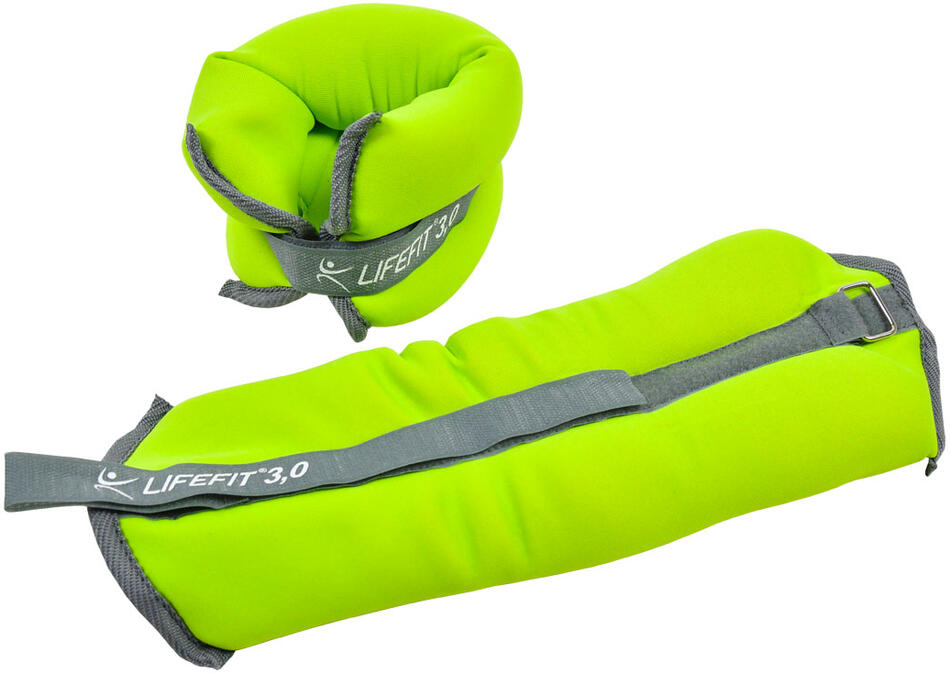 Neoprenová zátěž LIFEFIT® kotník/zápěstí S2 2x3,0kg