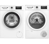 SET Pračka Bosch WAN28165BY + Sušička prádla Bosch WTH85205BY