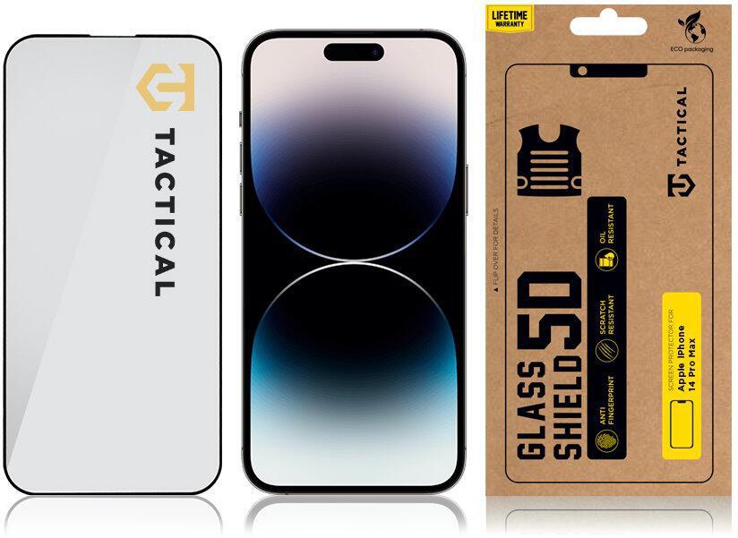 Tactical Glass 5D Apple iPhone 14 Pro Max Black