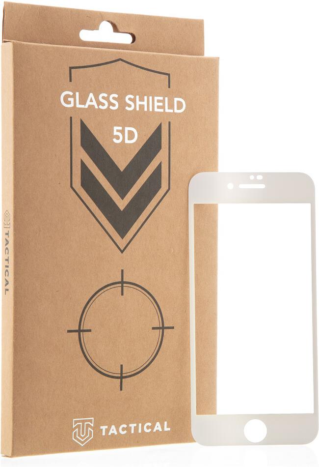 Tactical Glass 5D iPhone 7/8/SE2020/SE2022 White