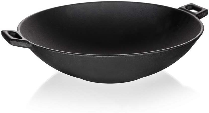 BANQUET Pánev WOK litinová EXCELLENT průměr 36,5 cm, černá (40051985)