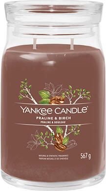 Yankee Candle Praline & Birch signature svíčka velká 567 g