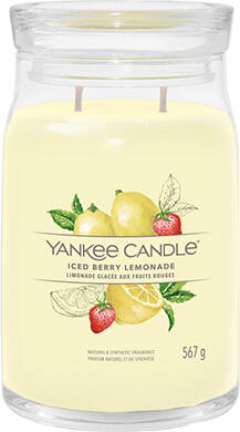 Yankee Candle Iced Berry Lemonade signature svíčka velká 567 g