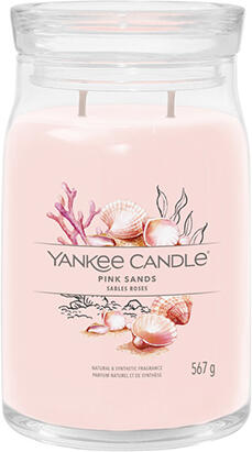 Yankee Candle Pink Sands signature svíčka velká 567 g