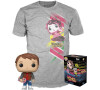 Funko POP & Tee: BTTF- Marty w/Hoverboard- XL