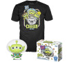 Funko POP & Tee: Pixar- Alien As Buzz(GW)- M