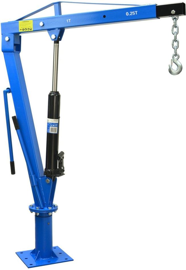 Hydraulický dílenský jeřáb otočný 1T GEKO