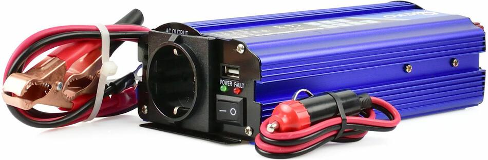Sinusový měnič napětí 12V/230V 300/600W GEKO