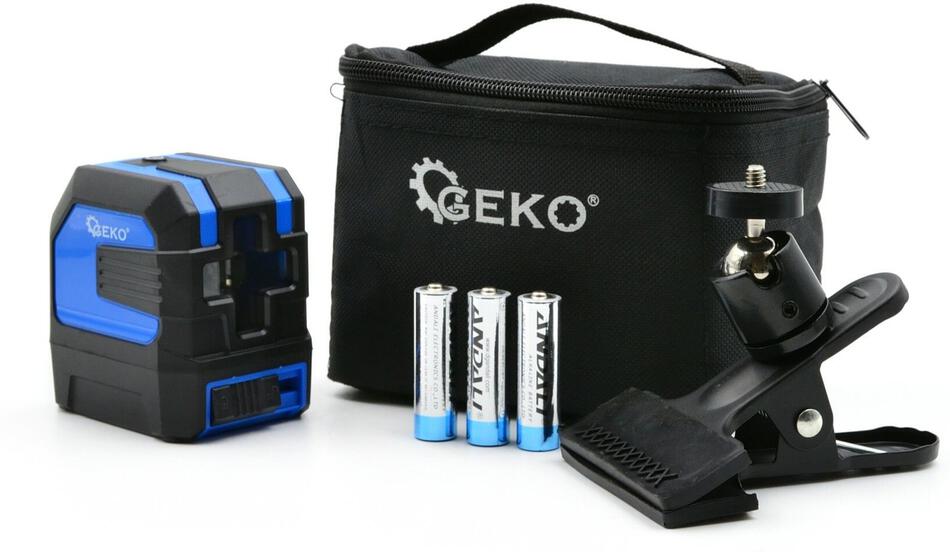 Laser křížový Basic, bateriový GEKO