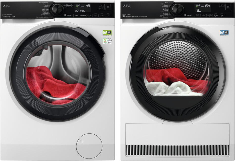 SET Pračka AEG AbsoluteCare® LFR93846UC + Sušička prádla AEG TR939M4ZC