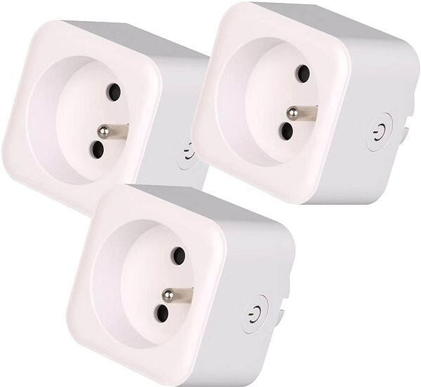 Immax NEO LITE Smart sada 3x vnitřní zásuvka v2 s kolíkem, typ E, WiFi