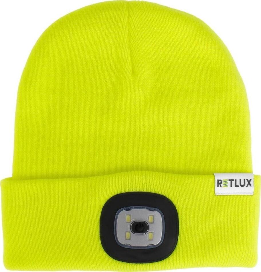 Čelová svítilna Retlux RLB 101 žlutá