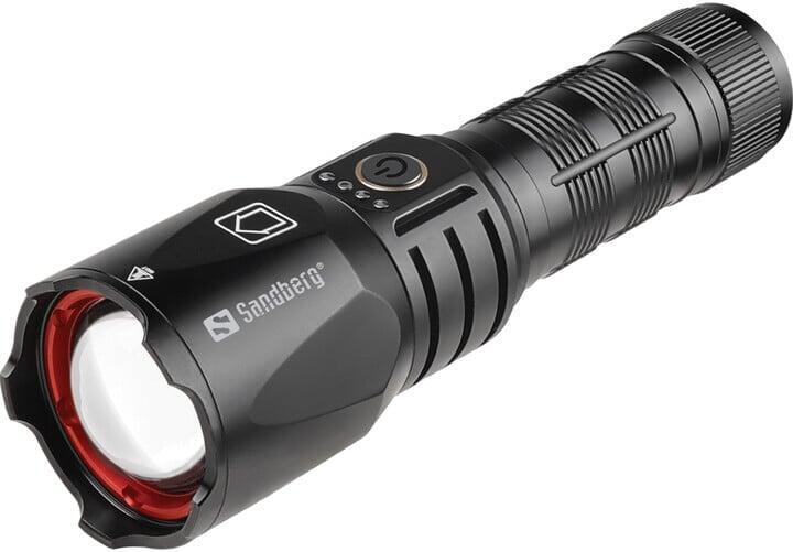 Svítilna a powerbanka Sandberg Survivor Torch 5000mAh, černá (420-89)