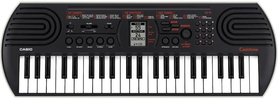 Elektronické klávesy CASIO SA 81
