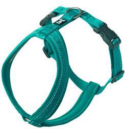 Postroj Y Hurtta Casual ECO paví zeleň 80-90cm