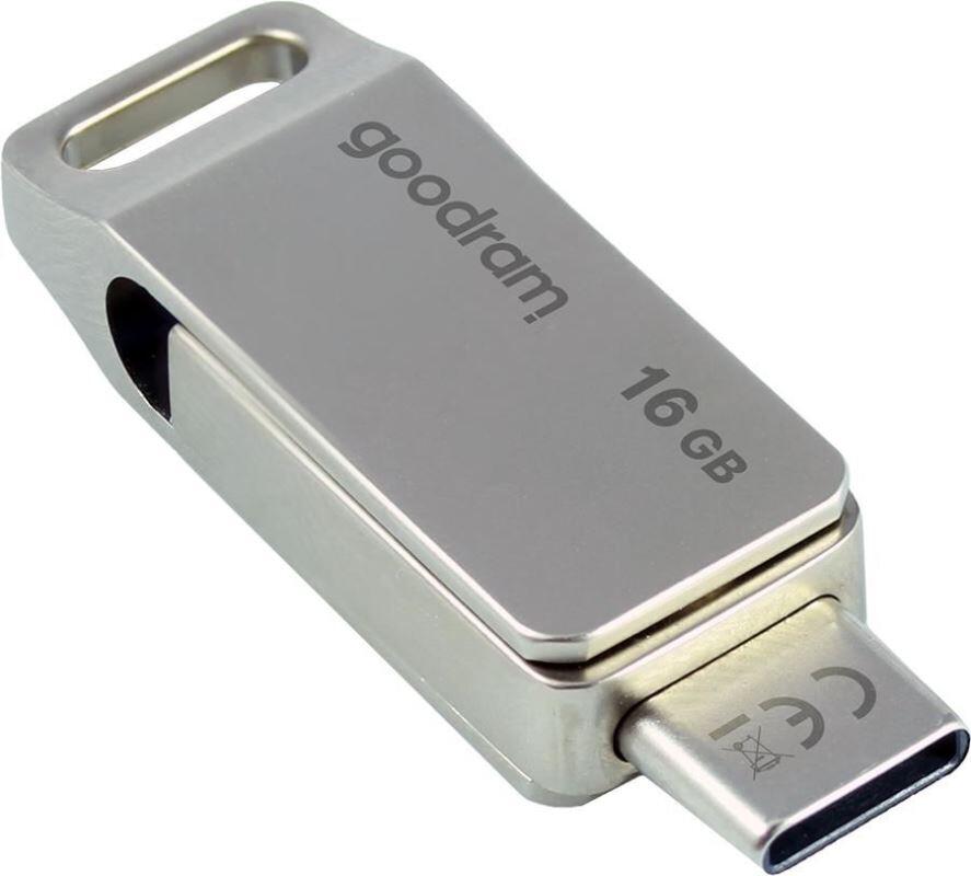 16GB USB Flash 3.0 ODA3 stříbrná GOODRAM (ODA3-0160S0R11)