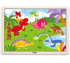 Dětské dřevěné puzzle Viga Dino