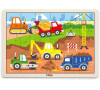 Dětské dřevěné puzzle Viga Stavba