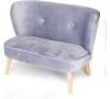 Dětská Retro pohovka sofa Drewex šedá