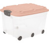 ROTHO úložný box ROLLER 57L - růžová