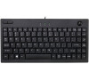 Adesso AKB-310UB/ drátová klávesnice/ mini/ trackball/ USB/ černá/ US layout