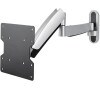 Neomounts FPMA-W950 / Flat Screen Wall Mount (height adjustable swivel arm) / Silver