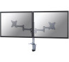 Neomounts FPMA-D1330DSILVER / Flat Screen Desk Mount (clamp/grommet) / Silver