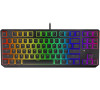 Endorfy hern klvesnice Thock TKL Pudd.Kailh BL RGB /USB/ blue sw. / drtov / mechanick / US layout / ern RGB (EY5A004)