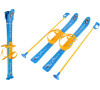 Teddies Dětské lyže s hůlkami plast/kov 76cm modré