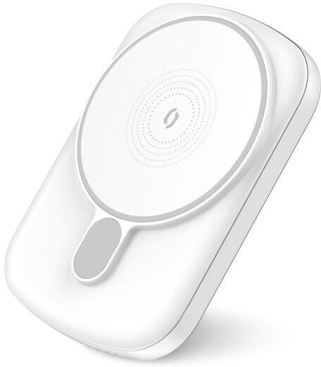 Power bank Aligator Magsafe s USB-C 5000 mAh, bílá