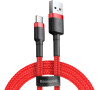 Kabel Baseus Cafule USB/USB-C 2m 2A červený