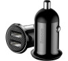 Nabíječka do auta Baseus Grain Pro 24W 2xUSB černá