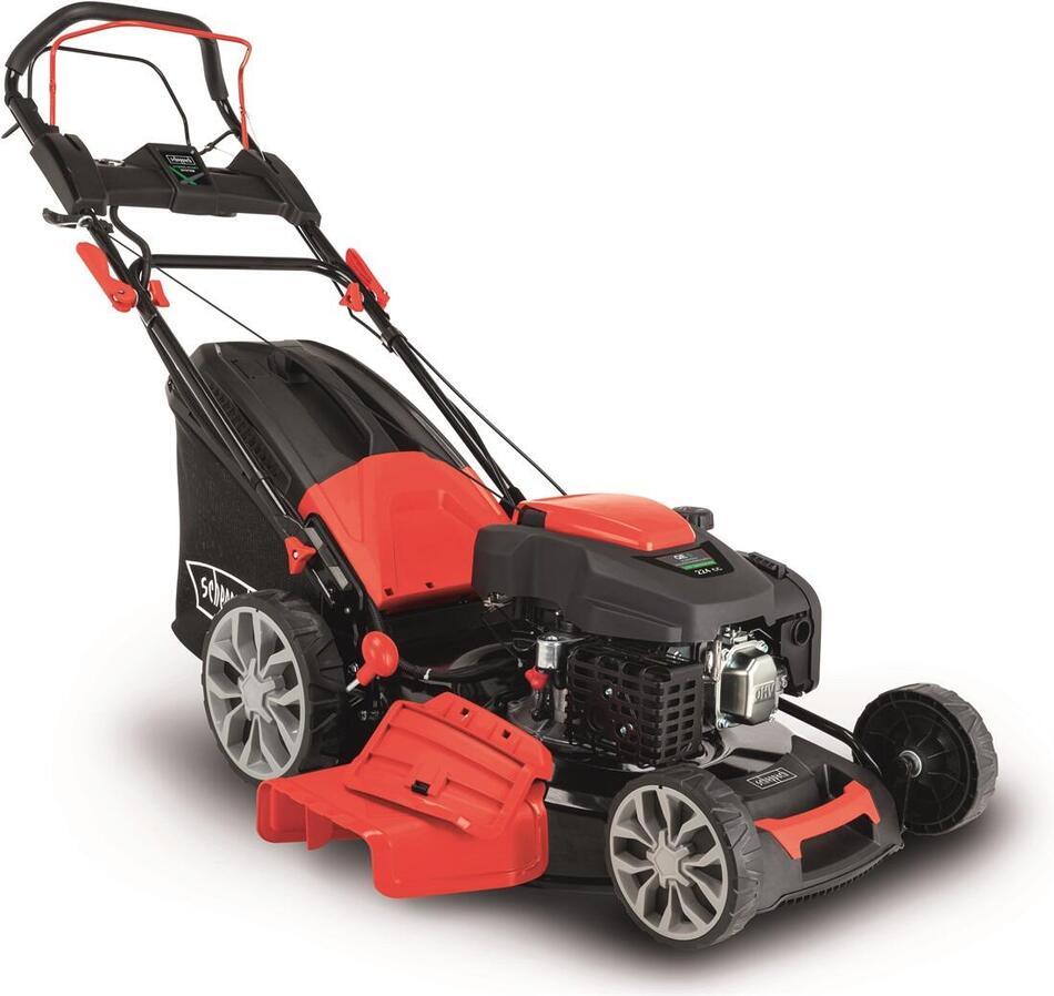 Benzínová sekačka Scheppach MS 225-53 E 4v1 s pojezdem a elektrostartem