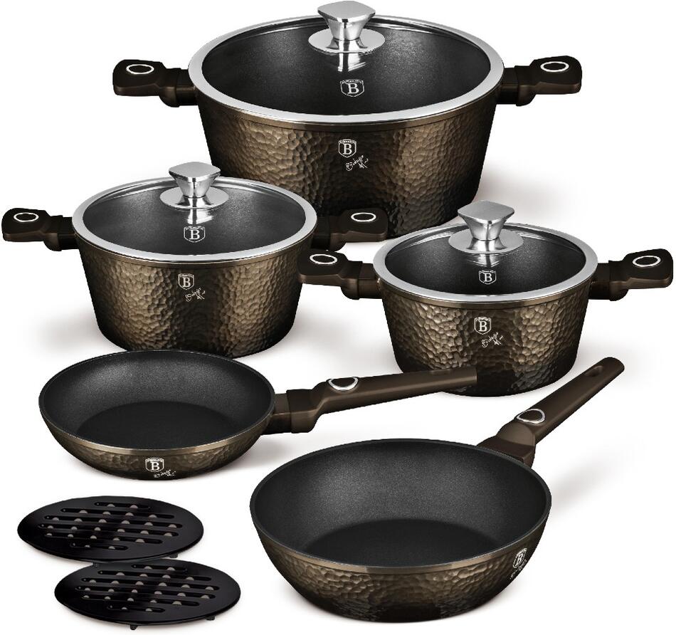 Sada nádobí Primal Gloss Collection BERLINGERHAUS BH-7144, 13 ks ...